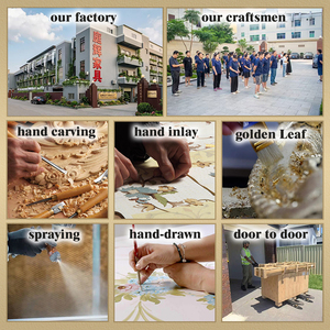 Muebles de Dormitorio de Lujo Estilo Francés, <span class=keywords><strong>Cama</strong></span> Plateada con Detalles en Oro y Tallado Calado para Decoración Interior de Villas y Palacios Reales - Product Image 5