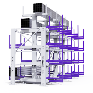 מדפי צנרת ותעלות תעשייתיים בעלי יעילות גבוהה: ממקסמים את שטח אחסון המחסן עם מערכת מדפים מודולרית עמידה במיוחד - Product Image 1