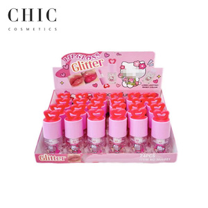 New Arrival Kid <strong>Helloed</strong> <strong>Kitty</strong> Sanrio Cartoon Cute Moisturizing Matte Liquid Lipstick Glitter Effect Nourishing Hydra <strong>Lip</strong> <strong>Gloss</strong> - Product Image 1