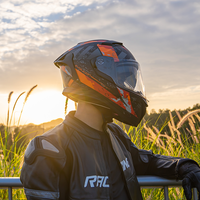 Nouveauté Casque de moto modulaire intégral certifié ECE22.06/DOT de la marque MY, en ABS, anti-impact et anti-perforation
