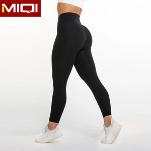 Nero A Vita Alta Delle Donne scarpe Da Ginnastica Atletica Leggings di Usura <span class=keywords><strong>Sexy</strong></span> Matur Pantaloni di Yoga Scrunch Butt Pantaloni - Product Image 5