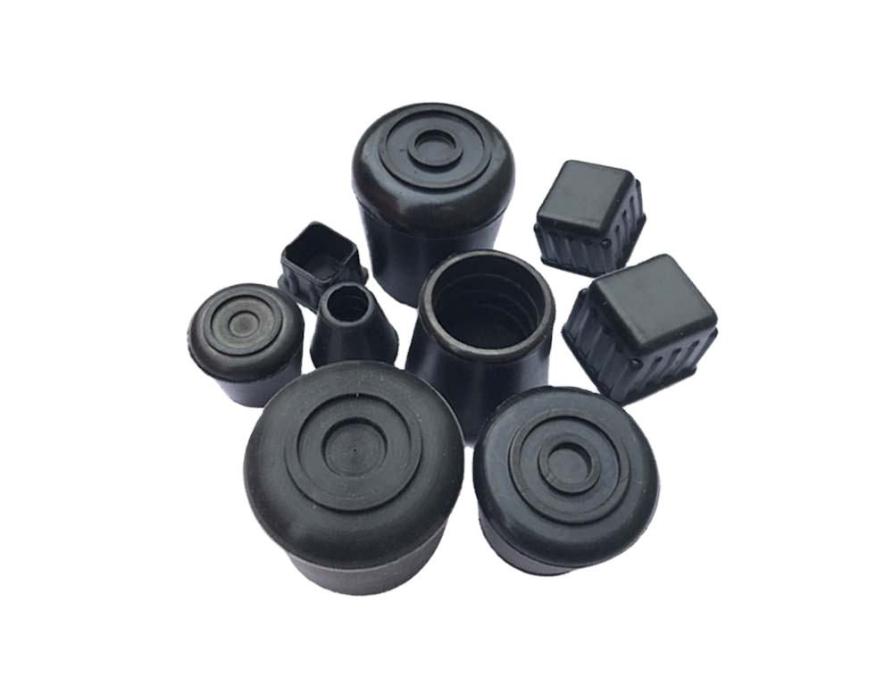Plastic Rubber Feet For Chairs Rectangular Rectangular Threaded