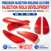 Soporte de Plástico para Sensor Automotriz Personalizado, Moldeo por Inyección, PBT PA66, Alta Temperatura, IATF16949, Proveedor de Fábrica OEM, China