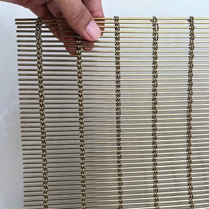 Hot-bán Durable chống ăn mòn kiến trúc thép không gỉ dệt lưới Hàn uốn cho sang trọng xây dựng mặt tiền - Product Image 3