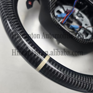 Alcantara พวงมาลัยคาร์บอนไฟเบอร์สำหรับ BMW G Series พวงมาลัย M3 G30 G20 G80 M4 G82 M5 CS - Product Image 3