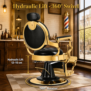Bomba Hidráulica Metálica de Alta Resistencia para Silla de Barbero Reclinable, Muebles de Salón de Belleza y Spa, Precio al por Mayor, Silla Reclinable para Peluquería - Product Image 5