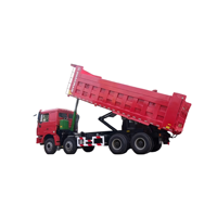 Camion à benne basculante Howo 8X4, moteur diesel JMC, norme d'émission Euro 3, direction à gauche, transmission 4x2, carrosserie fabriquée en Chine, prix bas en vente