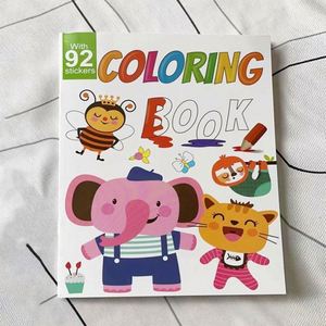 Libro para Colorear Personalizado con Impresión de Alta Calidad y Encuadernación Cosida a Caballete, Regalo Educativo para Niños de Jardín de Infancia, Páginas de Papel para Pintar con Gouache - Product Image 5