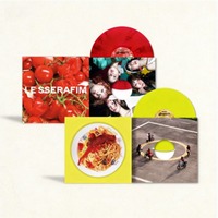 LE SSERAFIM 1er album single SPAGHETTI Vinyle LP K-pop Coréen Édition limitée pour adultes Disque Fearnot Merch officiel Source Music