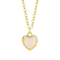 Collier caméra espion avec design personnalisé, pour importateurs mondiaux, structure robuste en chaîne de blé, cadeau unique pour Mère/Maman