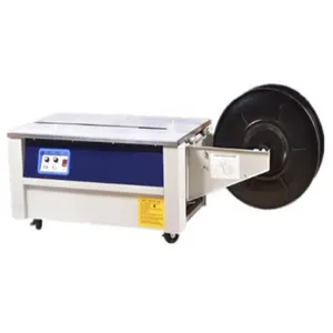 High efficiency plastic Strapping tool box packing Machine Carton table top low table type strapping machine for heavy stuffs