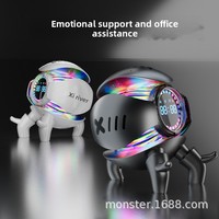 Kuscheliger Schlafbegleiter mit 5.3-Lautsprecher, IPX5 wasserdicht, Smart Spectrum, Tausend-Fragen-Funktion, KI-Emotionaler Begleiter, integriert