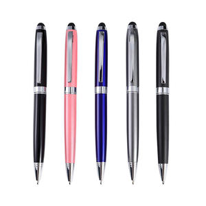 Hot Selling Custom Logo Metal Clip Ballpoint Hotel <b>Pen</b> 1.0mm Writing Width - Product Image 2
