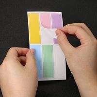 Stiker Warna-warni Tahan Air, Dapat Dihapus, Dapat Ditulisi, untuk Label Nama, Botol Anak, Penyimpanan Dapur, Organisasi Kantor