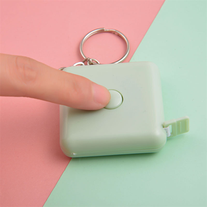 2025 hình vuông <span class=keywords><strong>mini</strong></span> Băng đo 1.5 mét có thể thu vào may may đo băng - Product Image 4