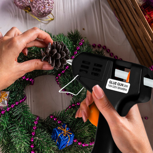 20W Công suất nhiệt thùng nhôm + Vòi phun Hợp kim nhôm nóng chảy súng keo đặc trưng với hệ thống sưởi nhiệt cao cấp - Product Image 6