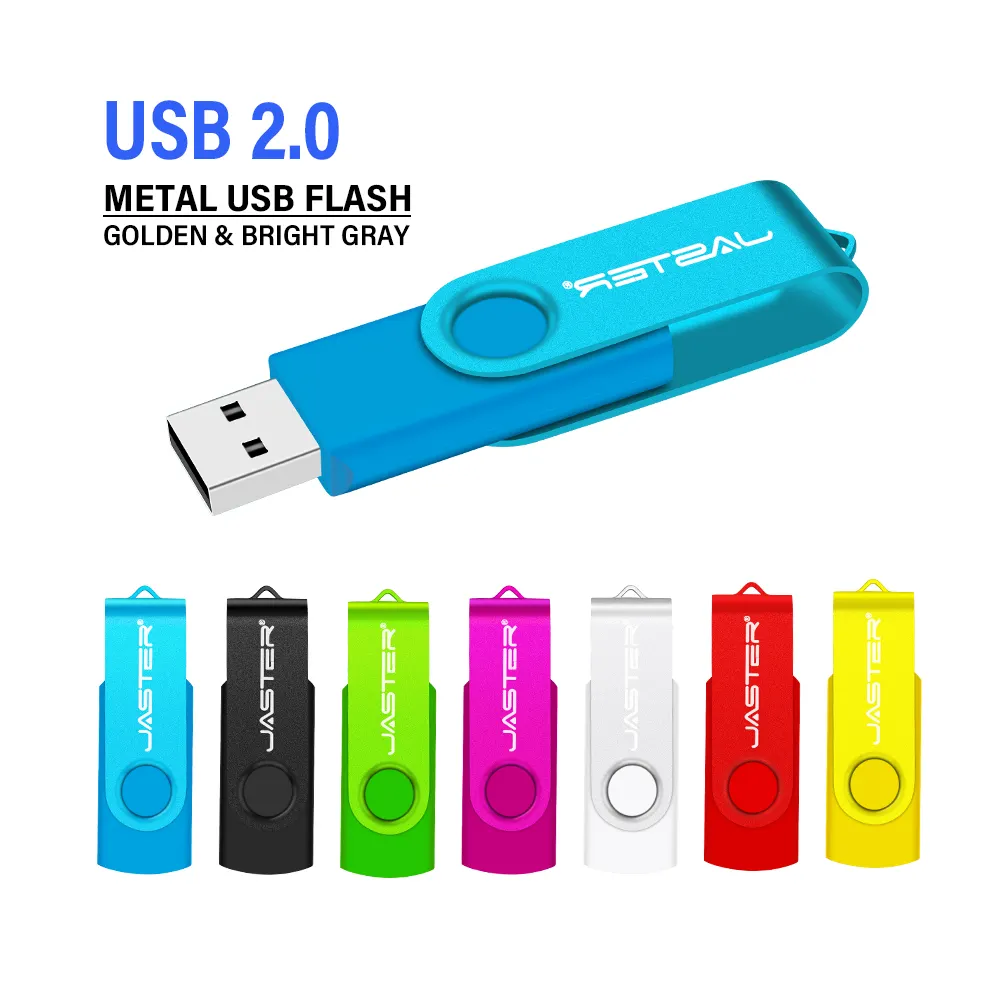 ذاكرة تخزين 2.0 USB عالية السرعة 8 جيجا بايت و16 جيجا بايت و32 جيجا بايت محرك أقراص فلاش USB من البلاستيك 128 جيجا بايت