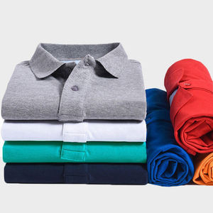 Vente en gros de polos de golf surdimensionnés et décontractés en polyester et spandex chemises de golf en coton à séchage rapide pour hommes - Product Image 1