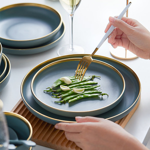 Nordic Style Ceramic Restaurant Tableware <b>Dinnerware</b> <b>Sets</b> <b>for</b> Dinner Dinner <b>Set</b> <b>for</b> One Person Stoneware <b>Dinnerware</b> <b>Sets</b> - Product Image 3