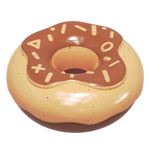 Jouet à mâcher et à exercer <span class=keywords><strong>pour</strong></span> <span class=keywords><strong>chien</strong></span> <span class=keywords><strong>en</strong></span> TPR <span class=keywords><strong>en</strong></span> forme de beignet, qui couine et nettoie les dents, avec arôme crémeux, vente <span class=keywords><strong>en</strong></span> <span class=keywords><strong>gros</strong></span> - Product Image 5