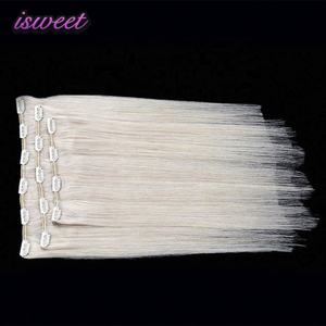 Extensiones de Cabello Humano Remy con Clip, Muy Ligeras y Sin Costuras - Product Image 3