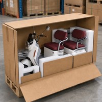 Tricycle Électrique Passager Double Siège Panier Avant Phare LED Porte-Bagages Arrière Jiangzi Shopping Famille Vente en Gros