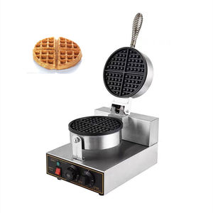 Nhà Máy Bán buôn thương mại <span class=keywords><strong>Waffle</strong></span> <span class=keywords><strong>maker</strong></span> thép không gỉ <span class=keywords><strong>Waffle</strong></span> máy đầu duy nhất cho nhà hàng khách sạn cửa hàng thực phẩm - Product Image 2
