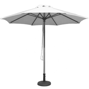 Sombrilla para patio al aire libre, sombrilla de columna media, Guardia de pie de jardín, sombrillas publicitarias redondas de 3 metros con flecos - Product Image 5