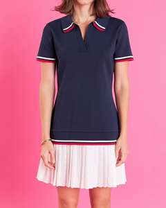 Großhandel Nylon Tennis röcke für Frauen Quick Dry Yoga Fitness Outdoor Wear mit benutzer definierten Logo Sexy White Sport kleid - Product Image 6