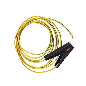 Câble de <span class=keywords><strong>batterie</strong></span> automobile avec <span class=keywords><strong>pinces</strong></span> crocodiles en cuivre étamé pour motos et voitures - Product Image 1