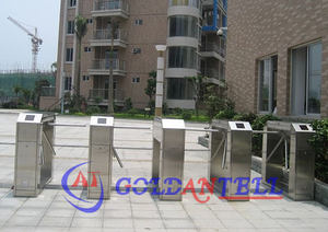 Interface RFID Haute Qualité Tourniquet Contrôle D'accès CE Approuvé Trépied Automatique avec Système Intelligent - Product Image 2