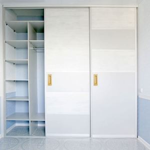 WEKIS Tiradores de Puerta Rectangulares Empotrados de Diseño Moderno de 6 Pulgadas, Herrajes de Acero al Carbono en Oro Cepillado para Puertas Correderas Empotradas - Product Image 5