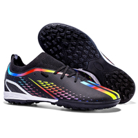 Chaussures de football en caoutchouc Fujian pour hommes, professionnelles, à crampons, avec tige synthétique, personnalisables avec logo, pour terrain intérieur et printemps