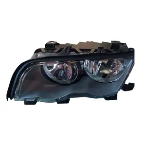 Faro delantero de cristal negro E46, apto para <span class=keywords><strong>BMW</strong></span> Serie 3 4 puertas, año 1998 a <span class=keywords><strong>2000</strong></span> - Product Image 1