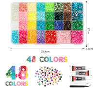 Kit Kerajinan Rhinestone Resin Flatback 3mm 5000 Pcs Stiker Rhinestone Perekat Sendiri untuk Tumbler