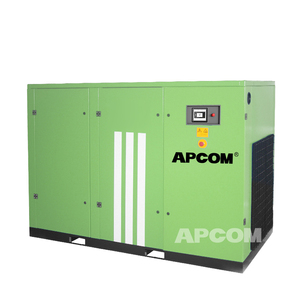 เครื่องอัดอากาศแบบสกรูไร้น้ำมัน 132 160 185 200 220 250 250 กิโลวัตต์ 8 10 บาร์ เกรดอาหาร ลมสะอาด ประหยัดพลังงาน - Product Image 1