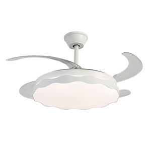 Modern LED Ceiling <b>Fan</b> Light 42 Inch Remote <b>Control</b> Dimmable 3 Color CCT for Living Room - Product Image 1