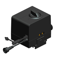 Boîtier de commande sous-vasque moderne avec électrovanne, unité de mélange à température réglable pour robinets à capteur, design écologique