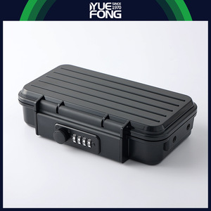 Cross Border Combination <b>Lock</b> Box G13 5 Black ABS Portable Steel Wire Reinforced Outdoor Travel <b>Lock</b> - Product Image 2