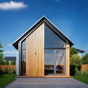 Cabañas prefabricadas con Marco en A modernas Espacios de vida escénicos y exteriores de múltiples escenas Producto Género Casas de contenedores - Product Image 6