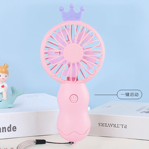 Mini ventilateur portatif avec batterie rechargeable par USB, design pliable, pour une utilisation en extérieur par les étudiants - Product Image 2