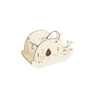 OKYN-G5764 fai da te in legno stelo materiale educativo Kit per bambini scienza esperimento tecnologia giocattolo umidificatore produttore tavole - Product Image 3