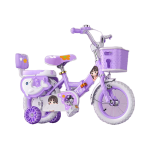 Bicicletta per Bambina a Prezzo Conveniente di Fabbrica, Simpatico Ciclo per Bambini da 12-16 Pollici, per Età 3-12 Anni - Product Image 3