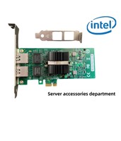 Tarjeta de Red Gigabit de Doble Puerto PCIe 1X con Chipset Original Intel 82576EB, Router Suave de Convergencia E1G42ET, China