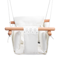 Hamac balançoire en bois pour enfants, intérieur/extérieur, pour parc d'aventure, jardin, école, maternelle, usage domestique