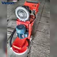 Machine à meuler électrique portative pour sols, équipement compact pour la rénovation du béton, technologie de meulage avancée