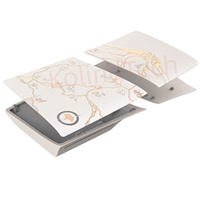 Pro Disc Edition Ghost Cover Plates Ersatz-Gehäuseplatten Kompatibel mit PlayStation 5 Pro Disc Zubehör Yotei Frontplatte