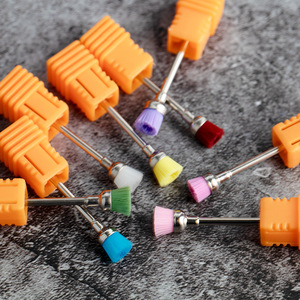 Brosse de nettoyage professionnelle pour tête de perceuse à ongles électrique colorée – Outil de polissage, de ponçage et d'élimination des cuticules pour salon de manucure - Product Image 3