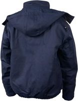 NFPA2112 Veste de sécurité résistante aux flammes Isolation d'hiver pour hommes Fr Bomber Work Jacket avec capuche