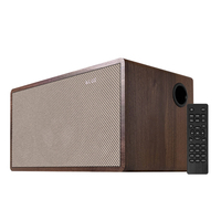 Système audio domestique HIFI 2.1 canaux Microphone sans fil UHF Boîte en bois en option Télécommande pour une utilisation en intérieur